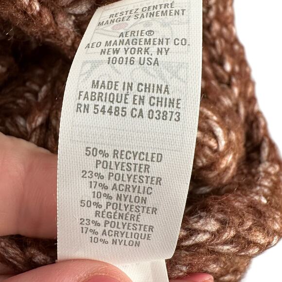 Offline By Aerie Striped Crew Neck Long Sleeve Pullover Sweater Womens XL - Picture 5 of 8